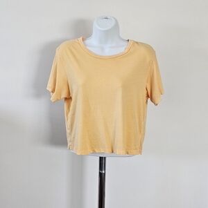 AMO Babe Tee - Peach Size Medium Like New